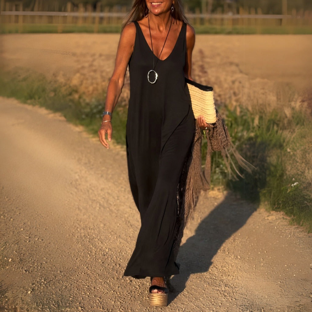 Riley - Langes, leichtes Kleid