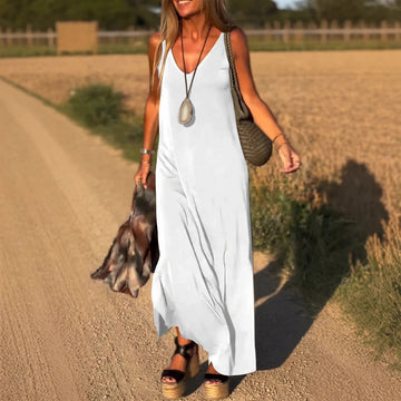 Riley - Langes, leichtes Kleid