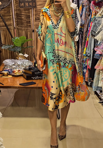 Remy - Stilvolles Kleid mit Motiv