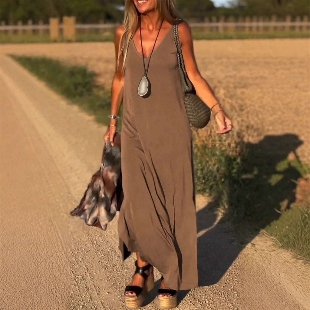 Riley - Langes, leichtes Kleid