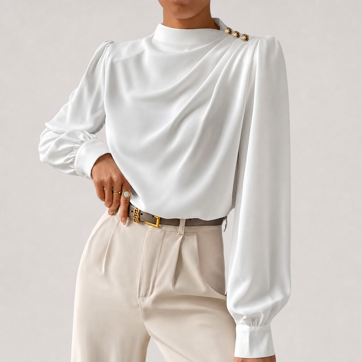 Susan - Modische Bluse mit lockerer Passform
