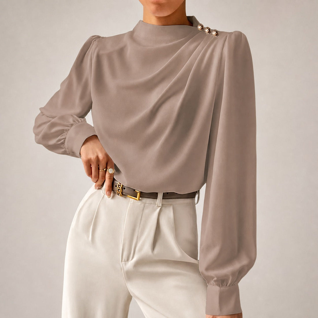 Susan - Modische Bluse mit lockerer Passform