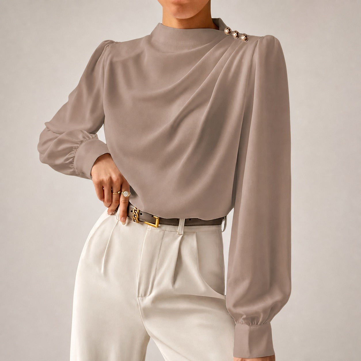 Susan - Modische Bluse mit lockerer Passform