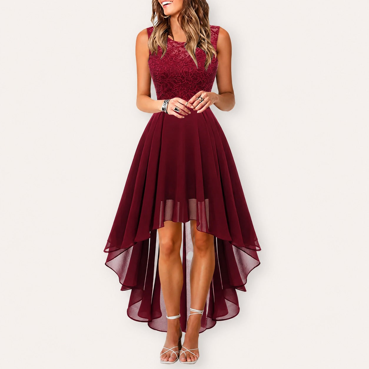 Airish - Stilvolles asymmetrisches Kleid