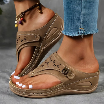 Marcel - Trendige Plateau-Sandalen