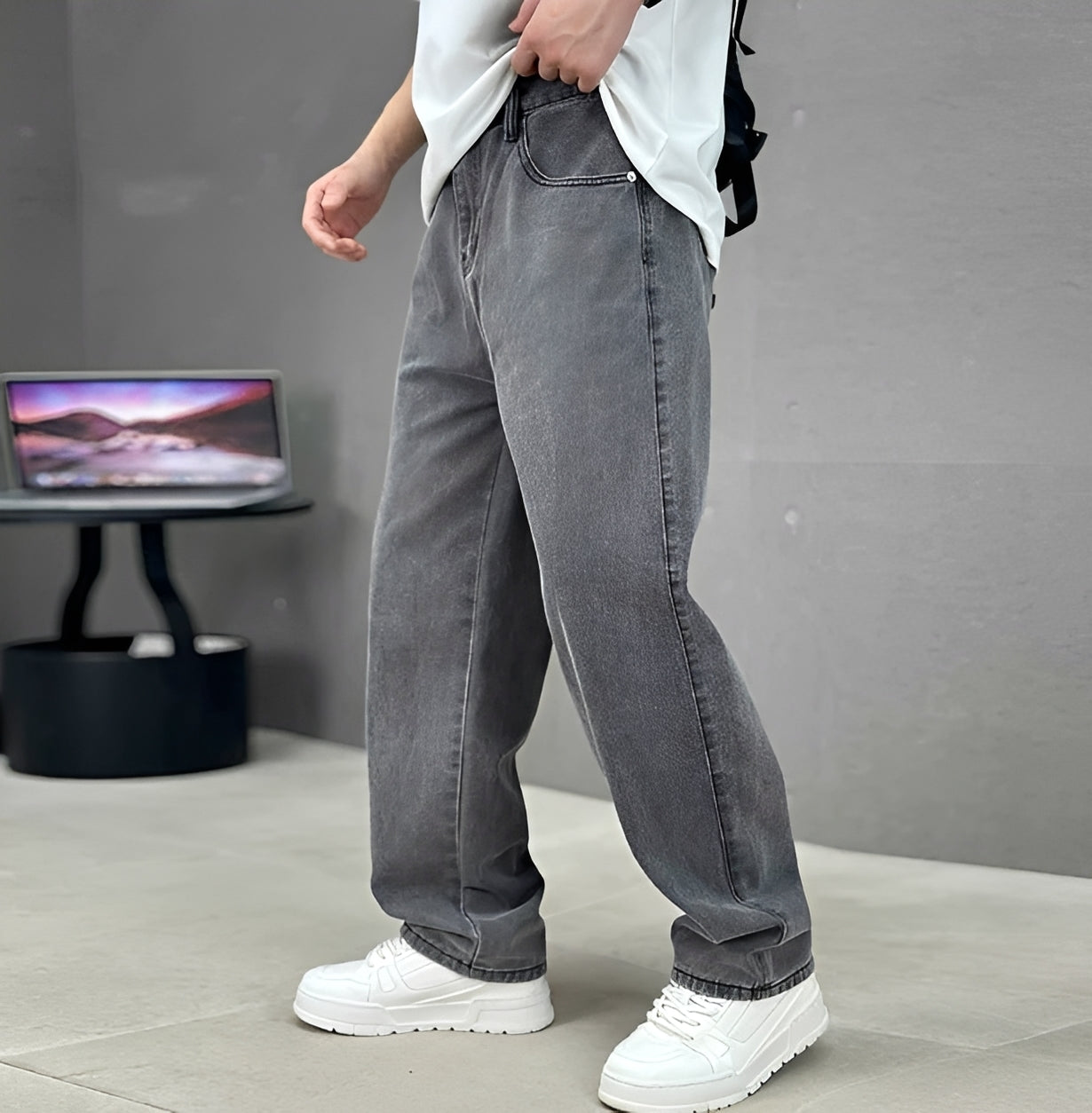 Garza - Weit geschnittene Gerade Jeans