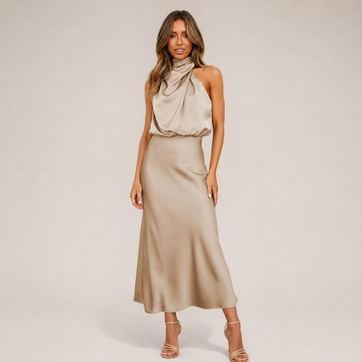 Lillie - Schickes Neckholder-Kleid