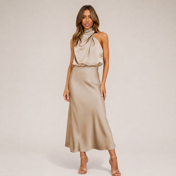 Lillie - Schickes Neckholder-Kleid