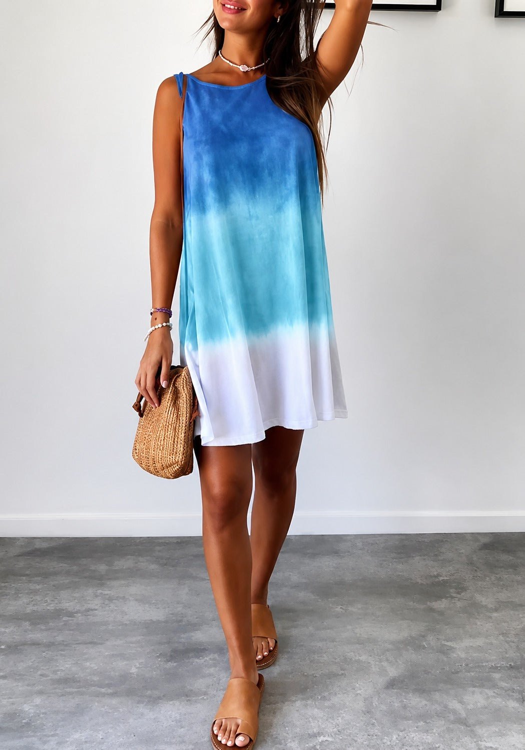 Elinor - Bequemes ärmelloses Kleid