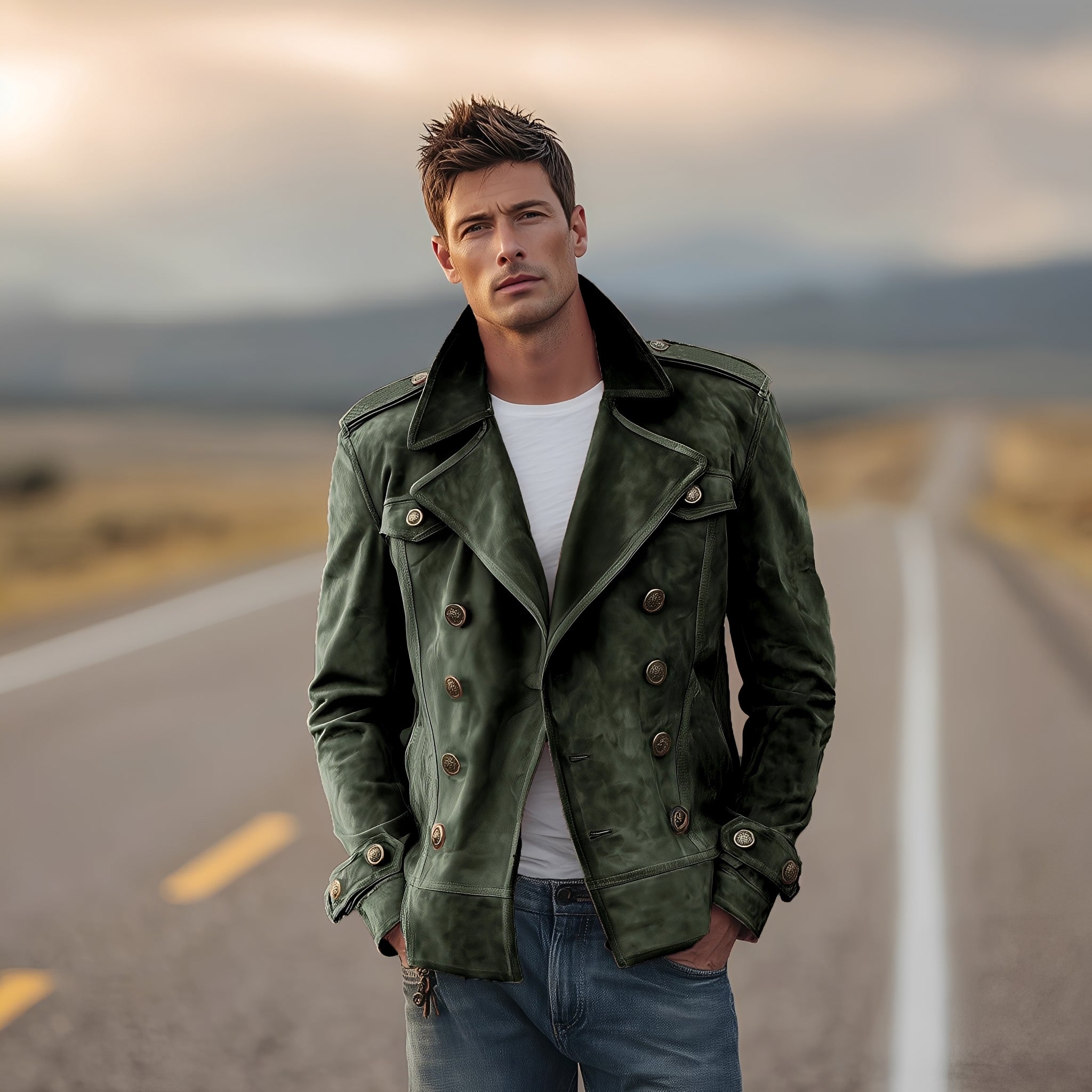 Marv - Elegante Zweireiher-Jacke