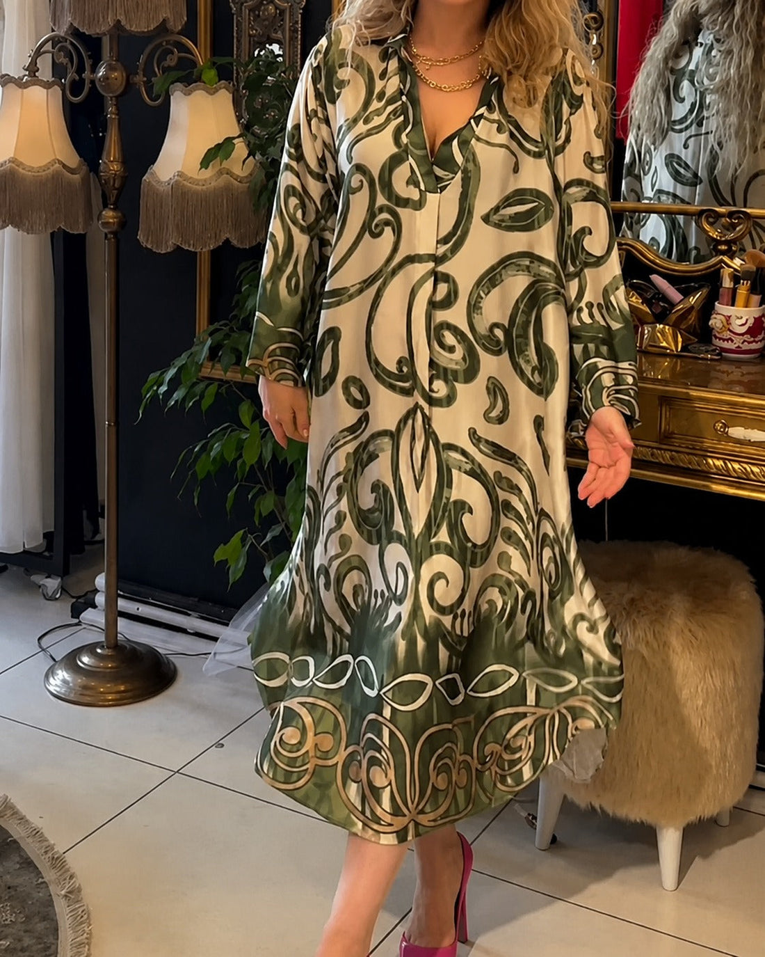 Paula - Elegant geschnittenes, lässiges Kleid