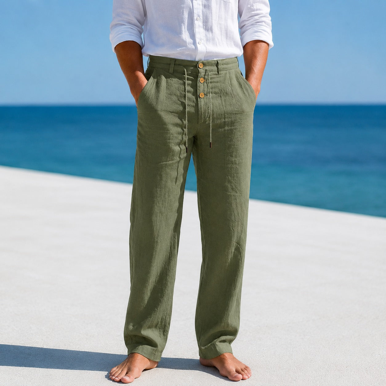 Austin - Bequeme Hose mit Kordelzug