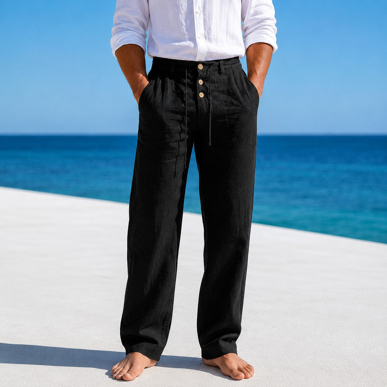 Austin - Bequeme Hose mit Kordelzug