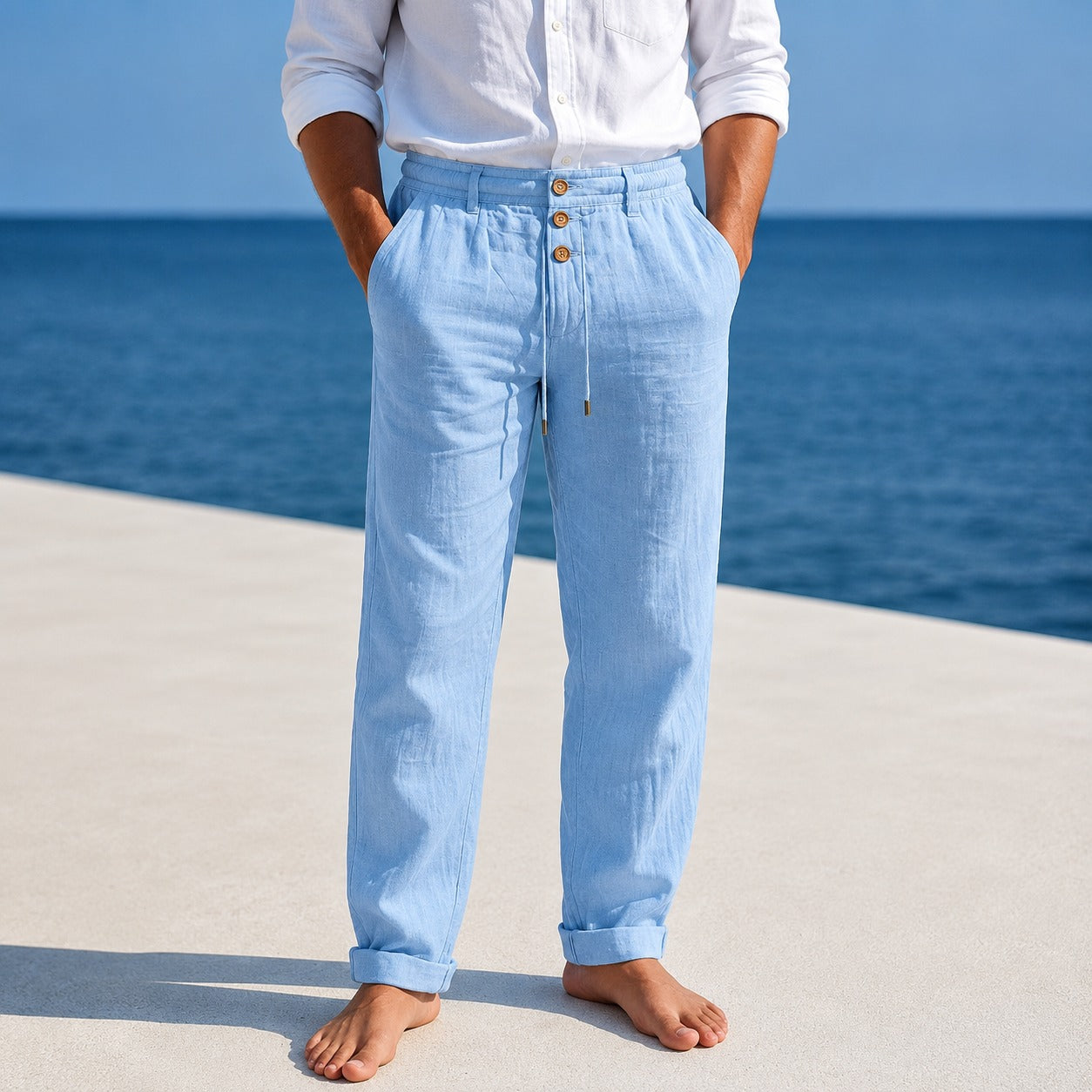 Austin - Bequeme Hose mit Kordelzug