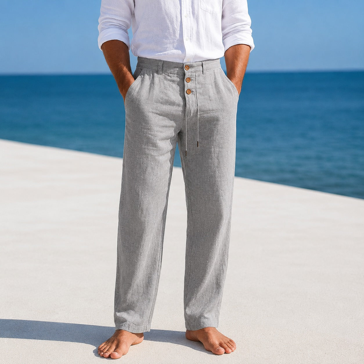 Austin - Bequeme Hose mit Kordelzug