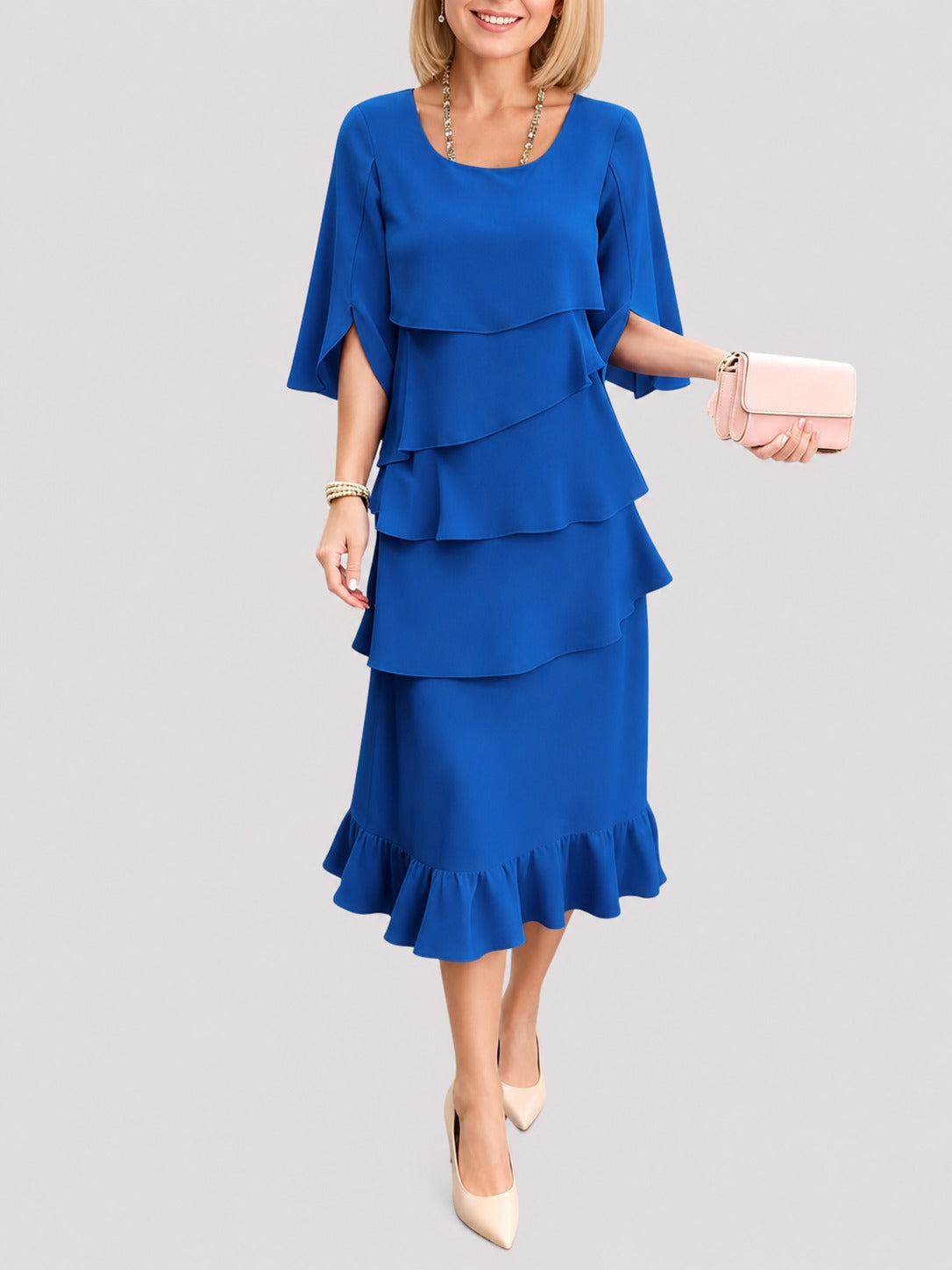 Elisa - Stilvolles Schichtkleid