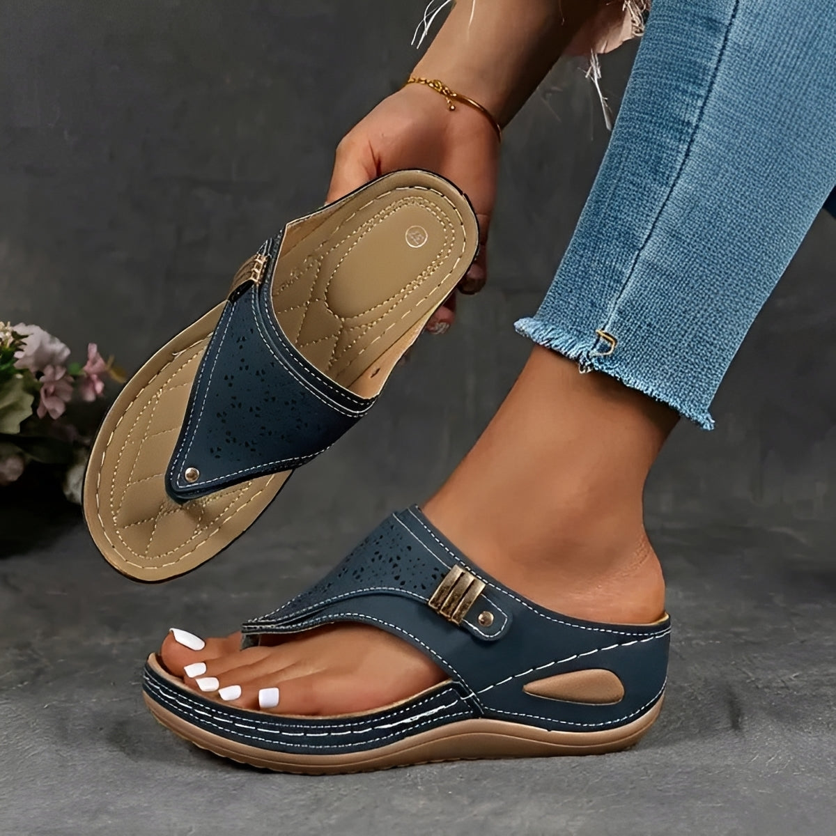 Marcel - Trendige Plateau-Sandalen