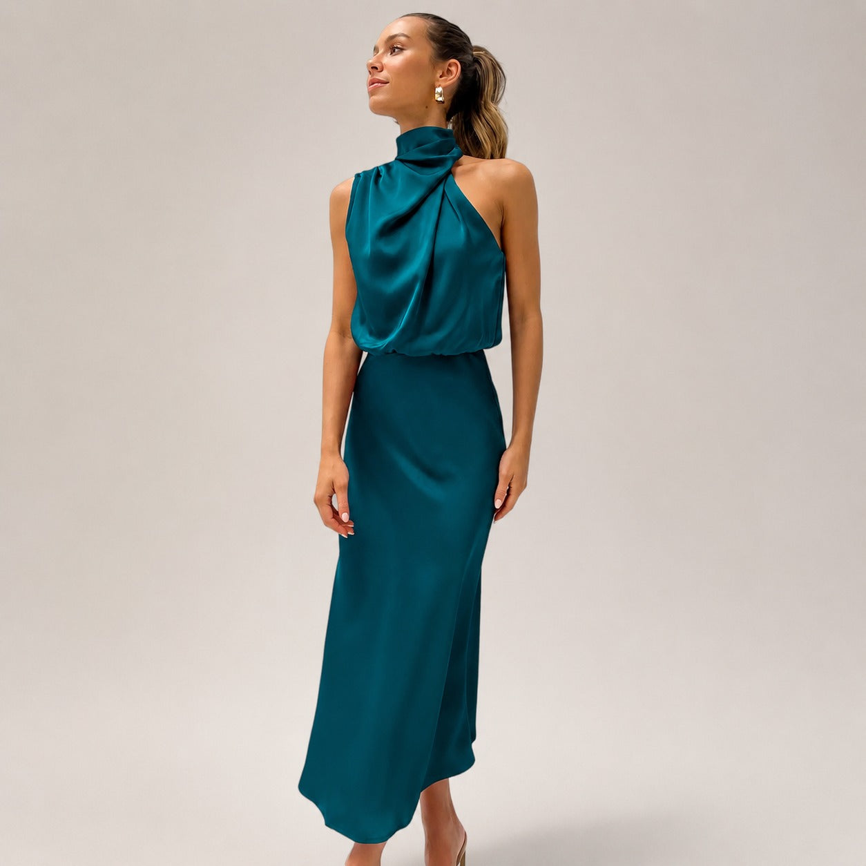Lillie - Schickes Neckholder-Kleid