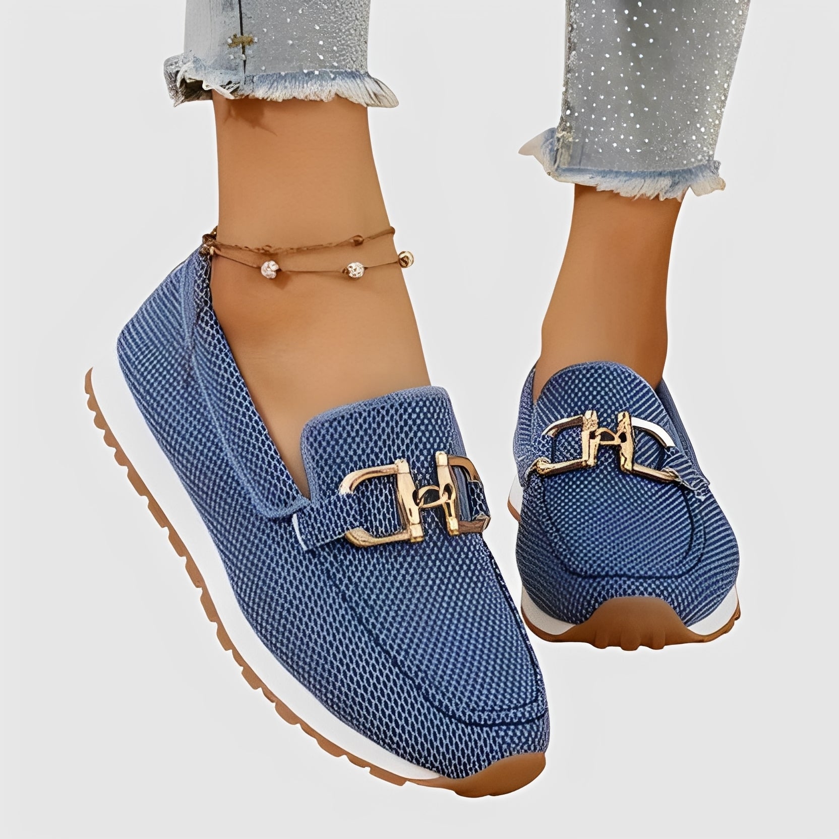 Elle - Komfortable Loafer mit Schnalle