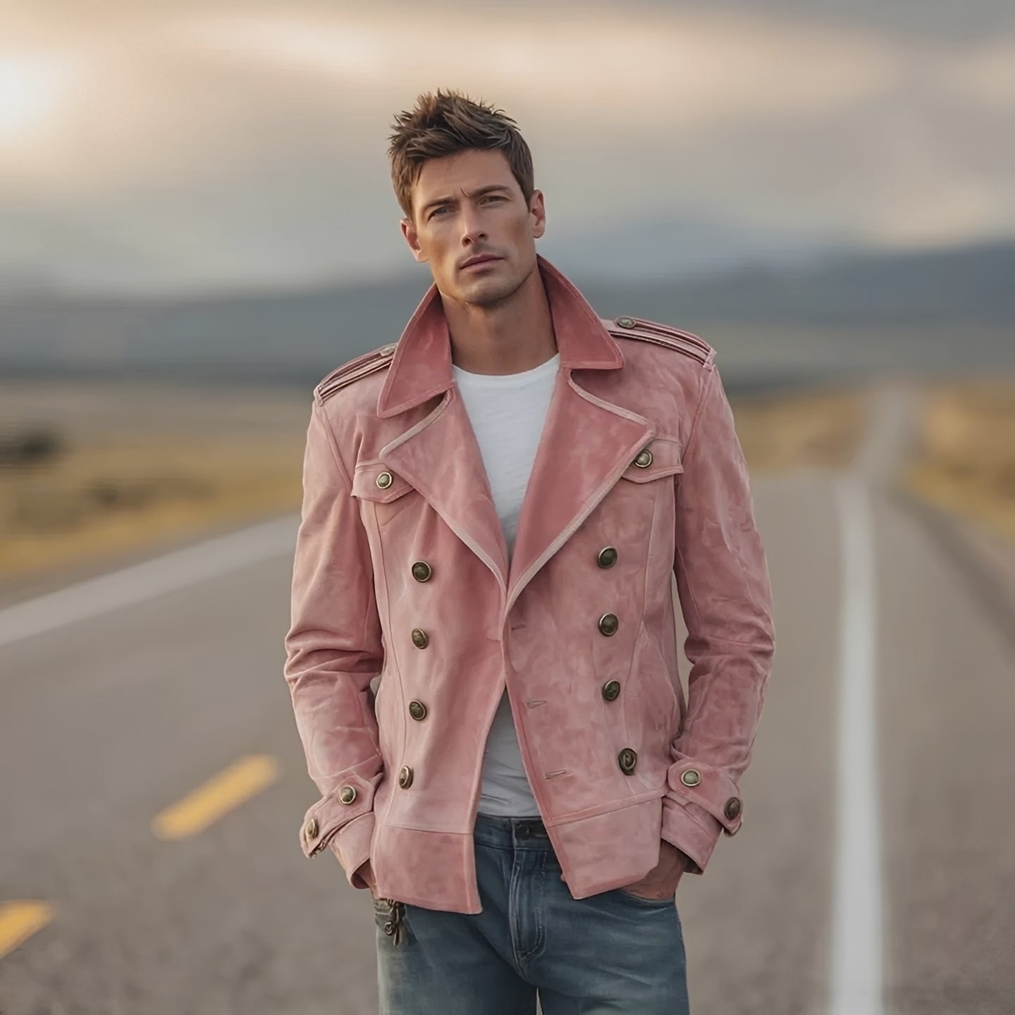 Marv - Elegante Zweireiher-Jacke