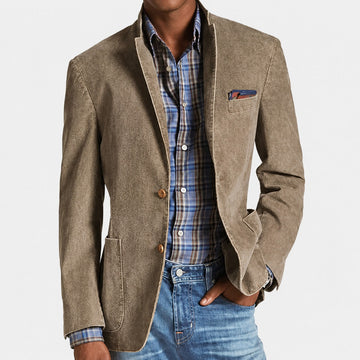 Marco - Einreihiger Blazer im Vintage-Design