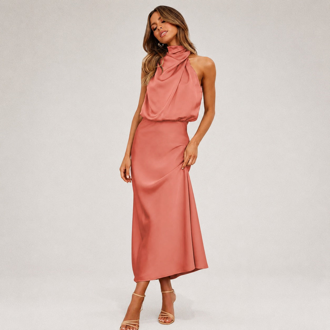 Lillie - Schickes Neckholder-Kleid