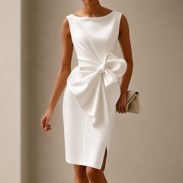 Esmee - Elegantes kurzes Kleid mit Schleifendetail