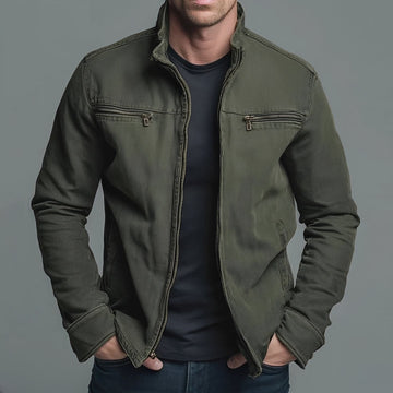 Jaden - Weit geschnittene Jacke mit Zipper