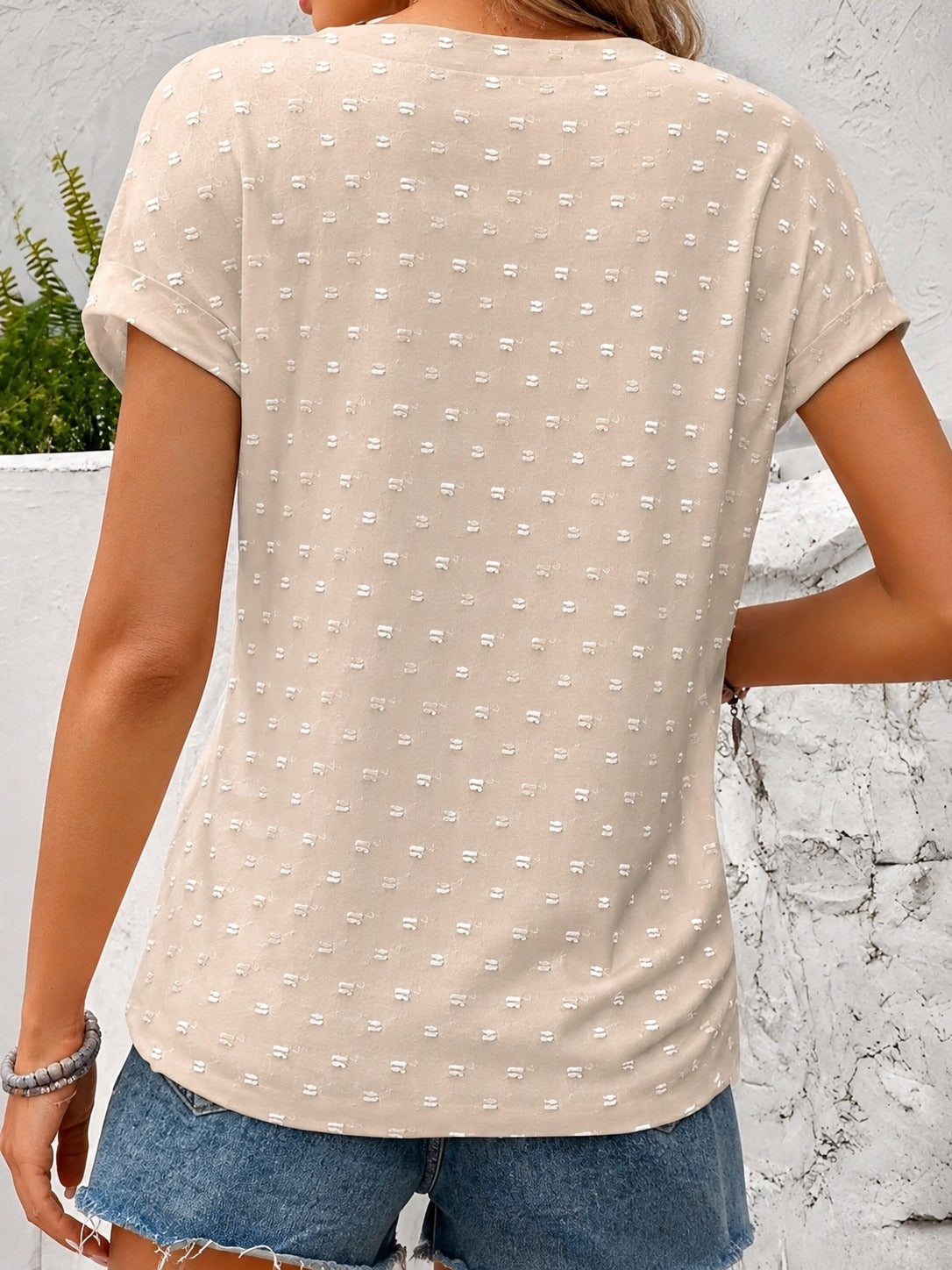 Cardena - Schicke Bluse mit Lässigem Schulterdesign