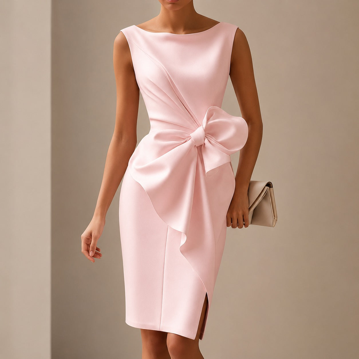 Esmee - Elegantes kurzes Kleid mit Schleifendetail