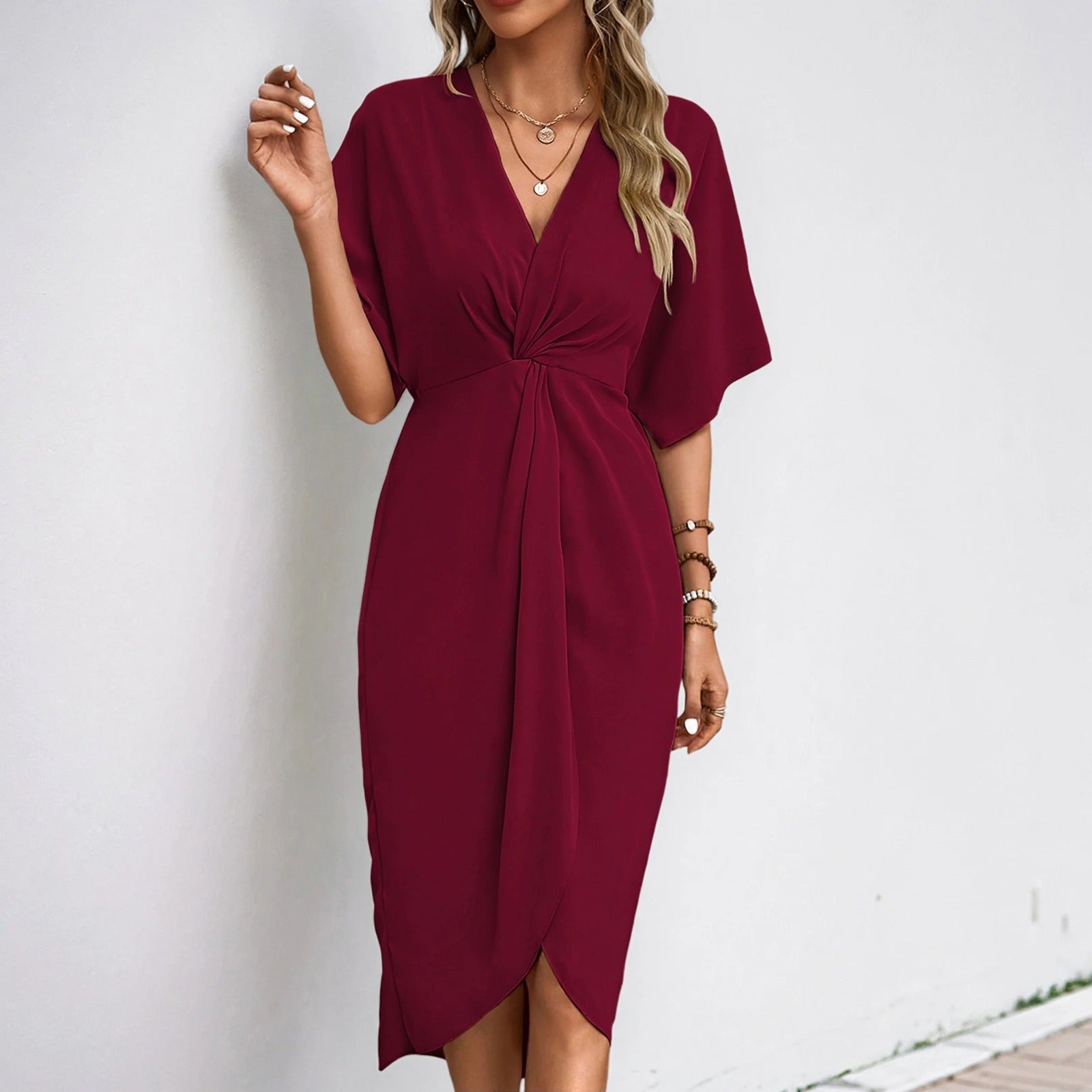 May - Elegantes Wickelkleid