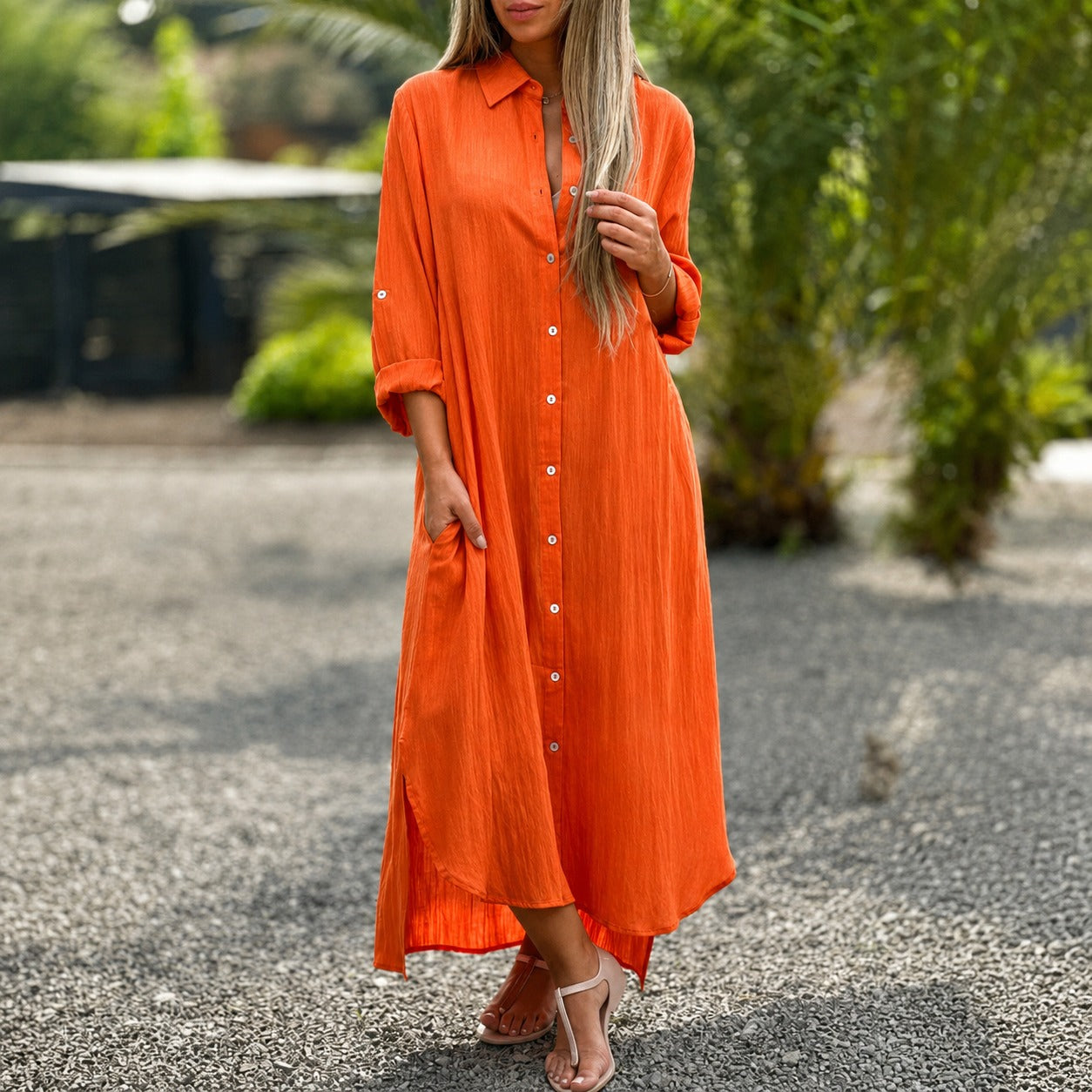Sharon - Komfortables, Luftiges Kleid