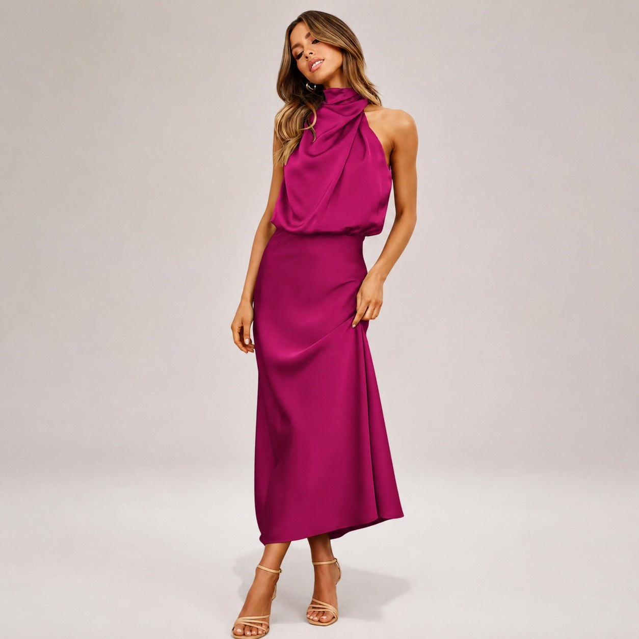 Lillie - Schickes Neckholder-Kleid