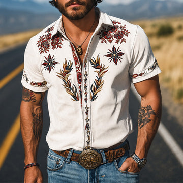 Marvin - Klassisches Shirt mit Details