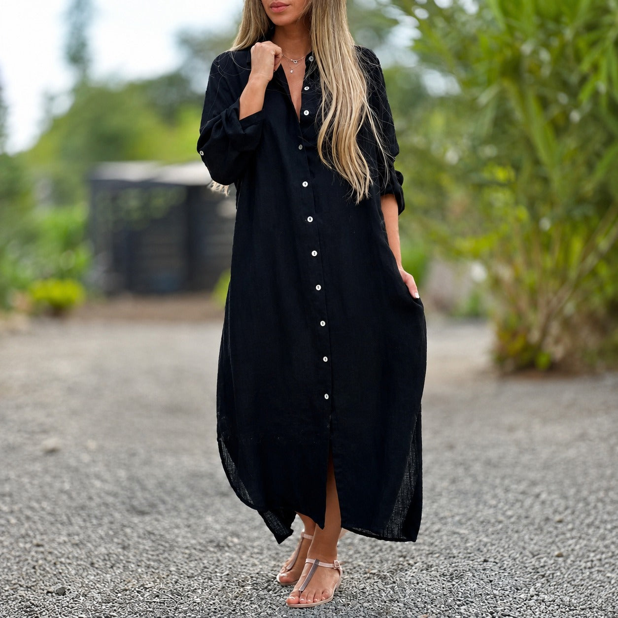 Sharon - Komfortables, Luftiges Kleid