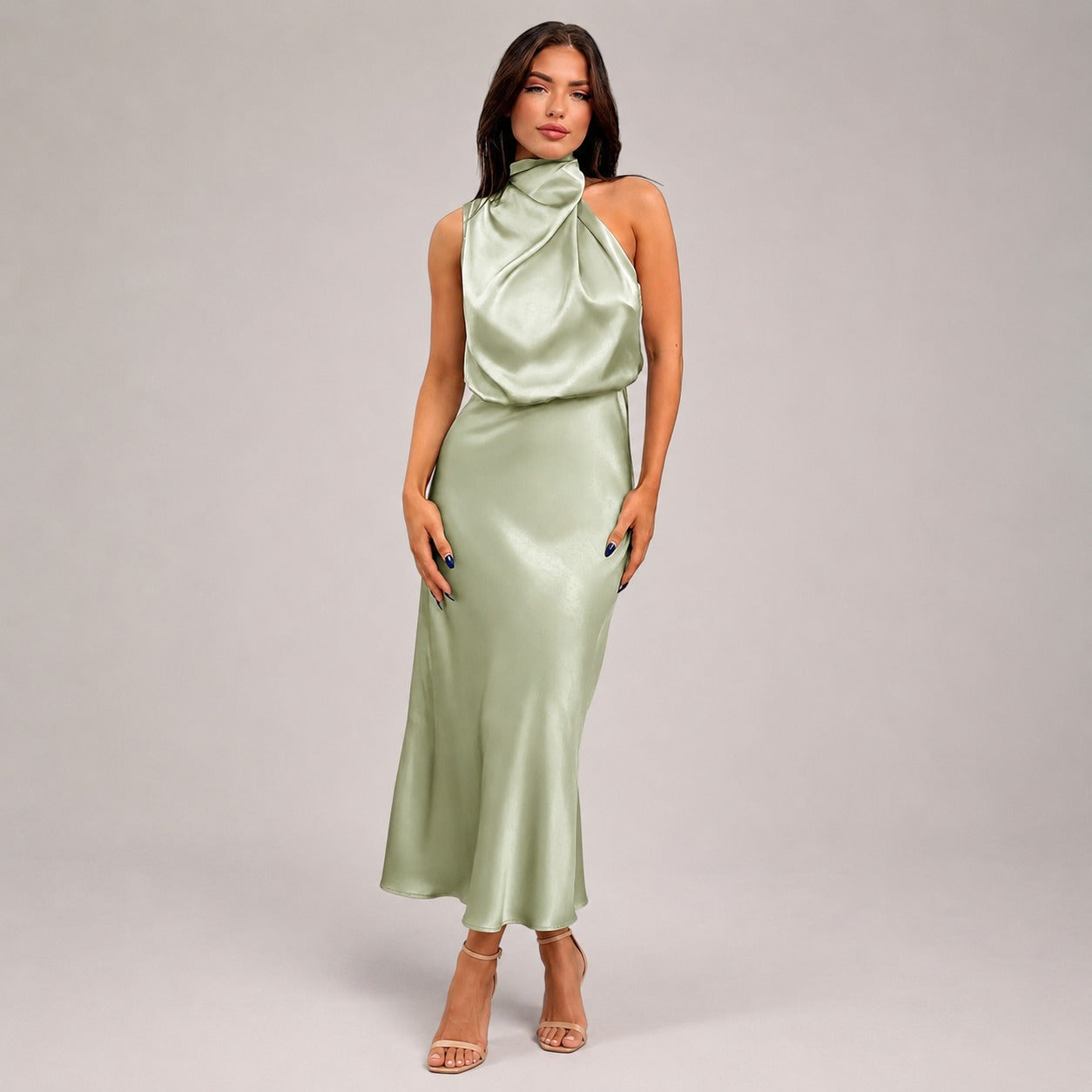 Lillie - Schickes Neckholder-Kleid