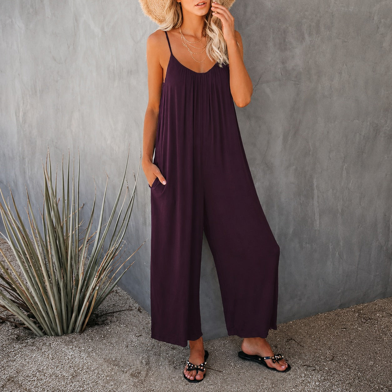 Mahdi - Lockerer Jumpsuit mit Taschen
