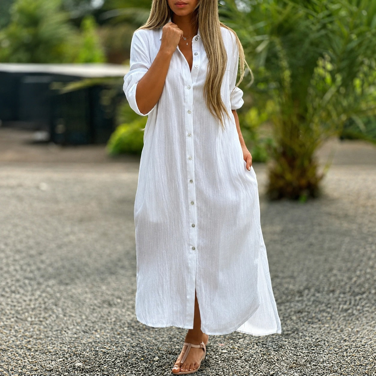 Sharon - Komfortables, Luftiges Kleid