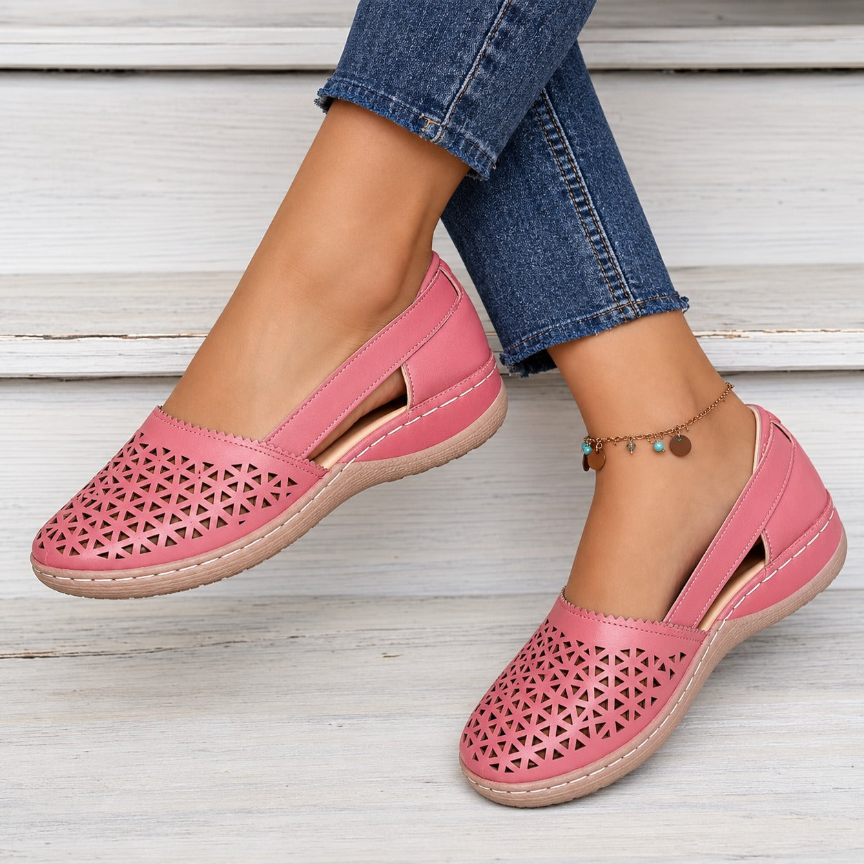 Tegan - Modische Sandalen mit Muster