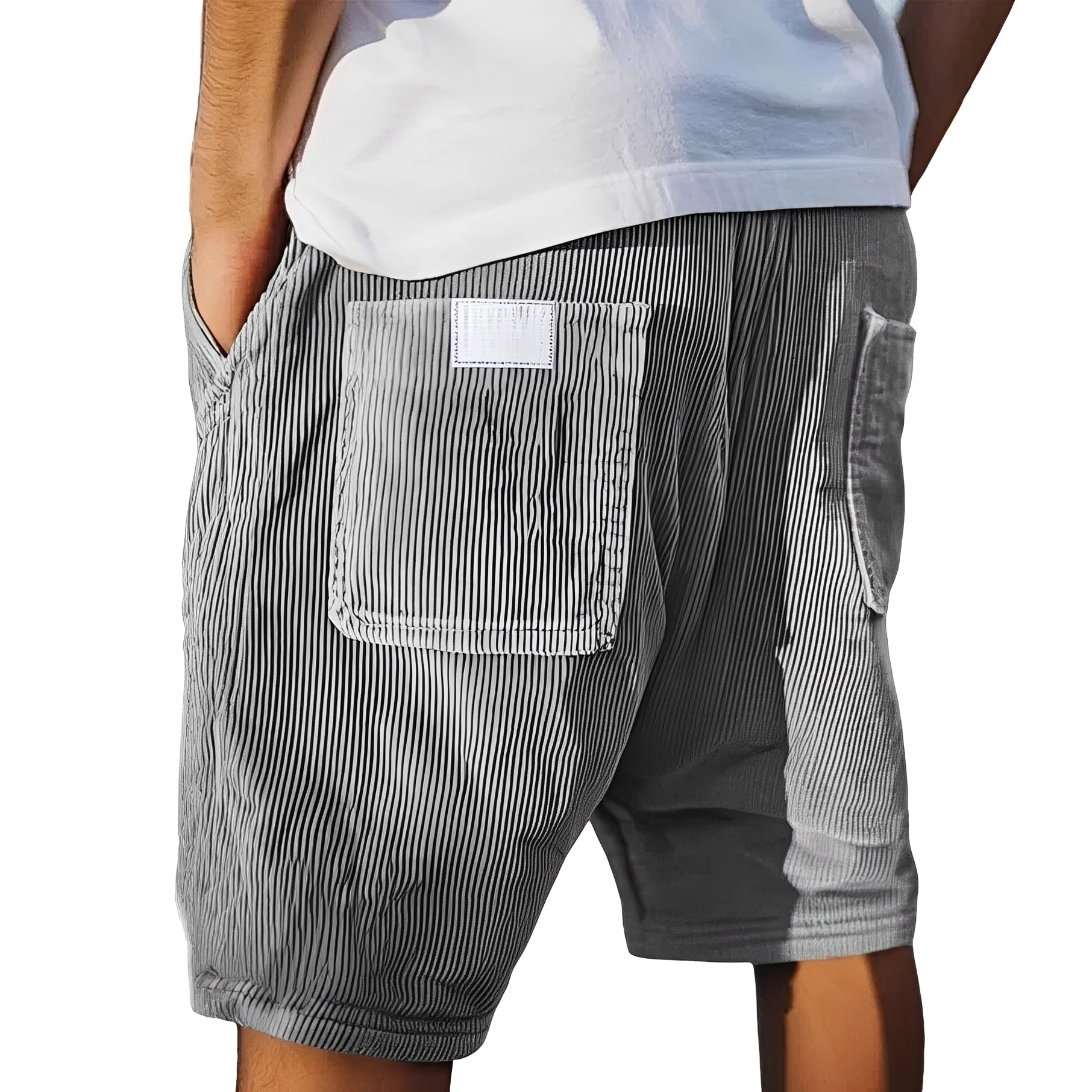 Ritchie - Bequeme gestreifte Shorts