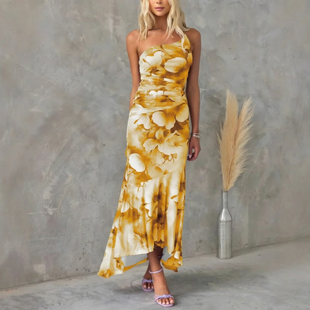Tiffany - Midikleid mit Blumendesign