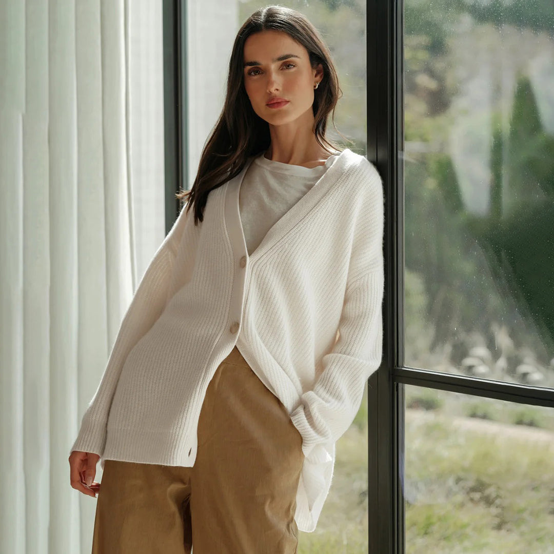 Leah – Überlanger Cardigan