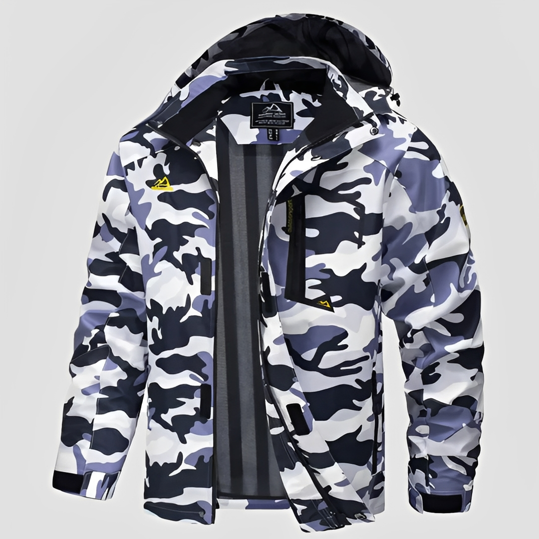 Febous - Herren Winterjacke, wasserdicht