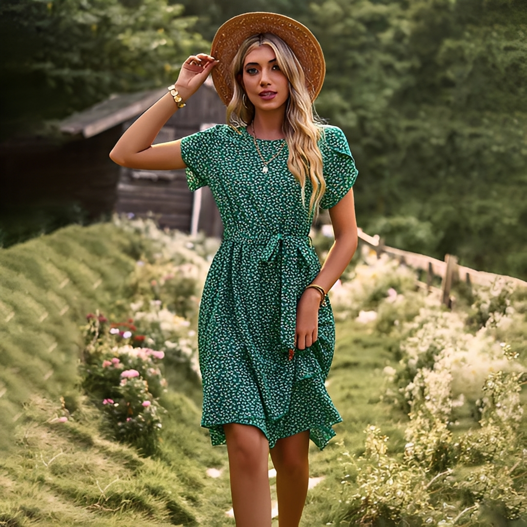 Aurellia - Komfortables Blumenkleid für Damen