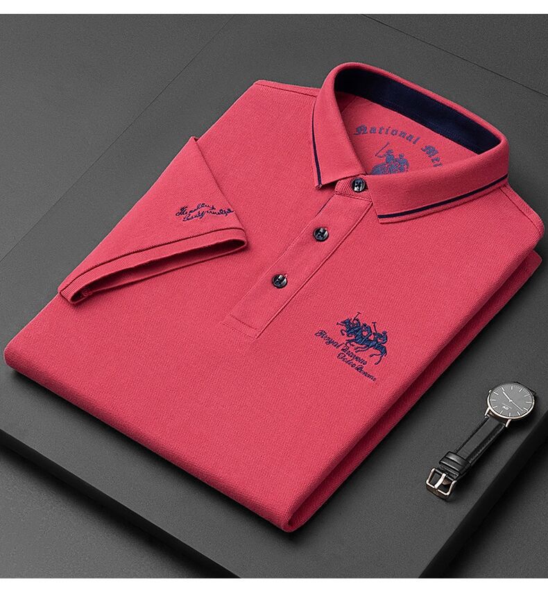 Miles - Polo mit Stickerei