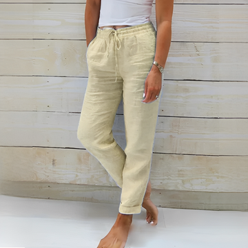 Lylia – Sommerhose für Damen mit hohem Bund