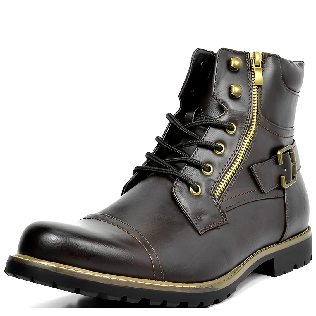 Jerard - Strapazierfähige Herrenstiefel mit Reißverschluss