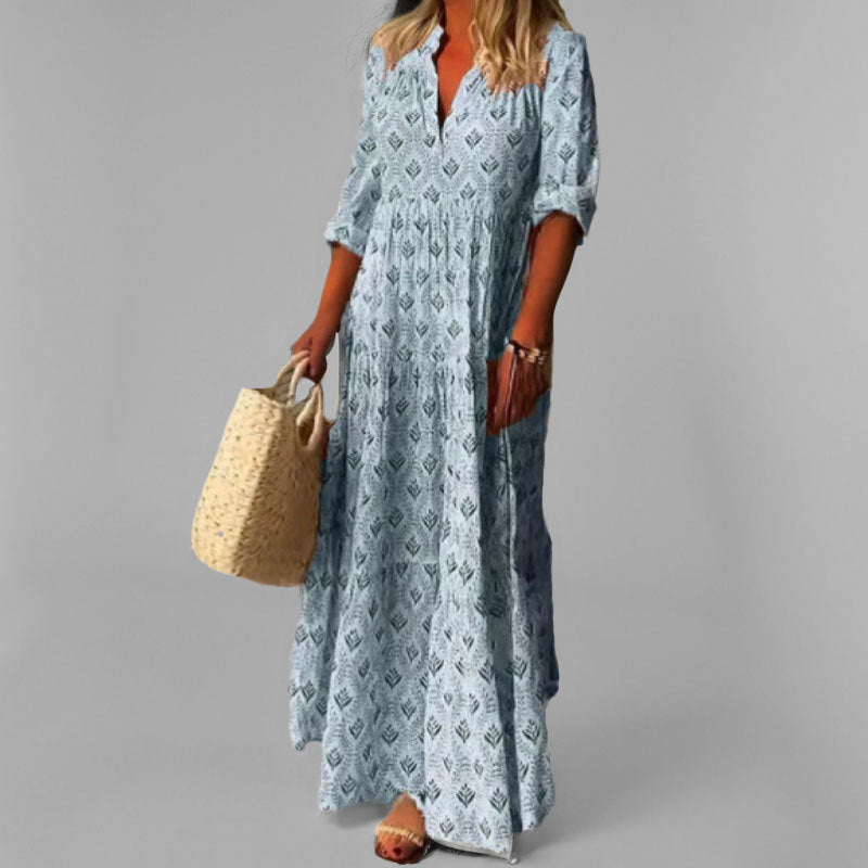 Nele – Kleid aus Vintage-Baumwolle