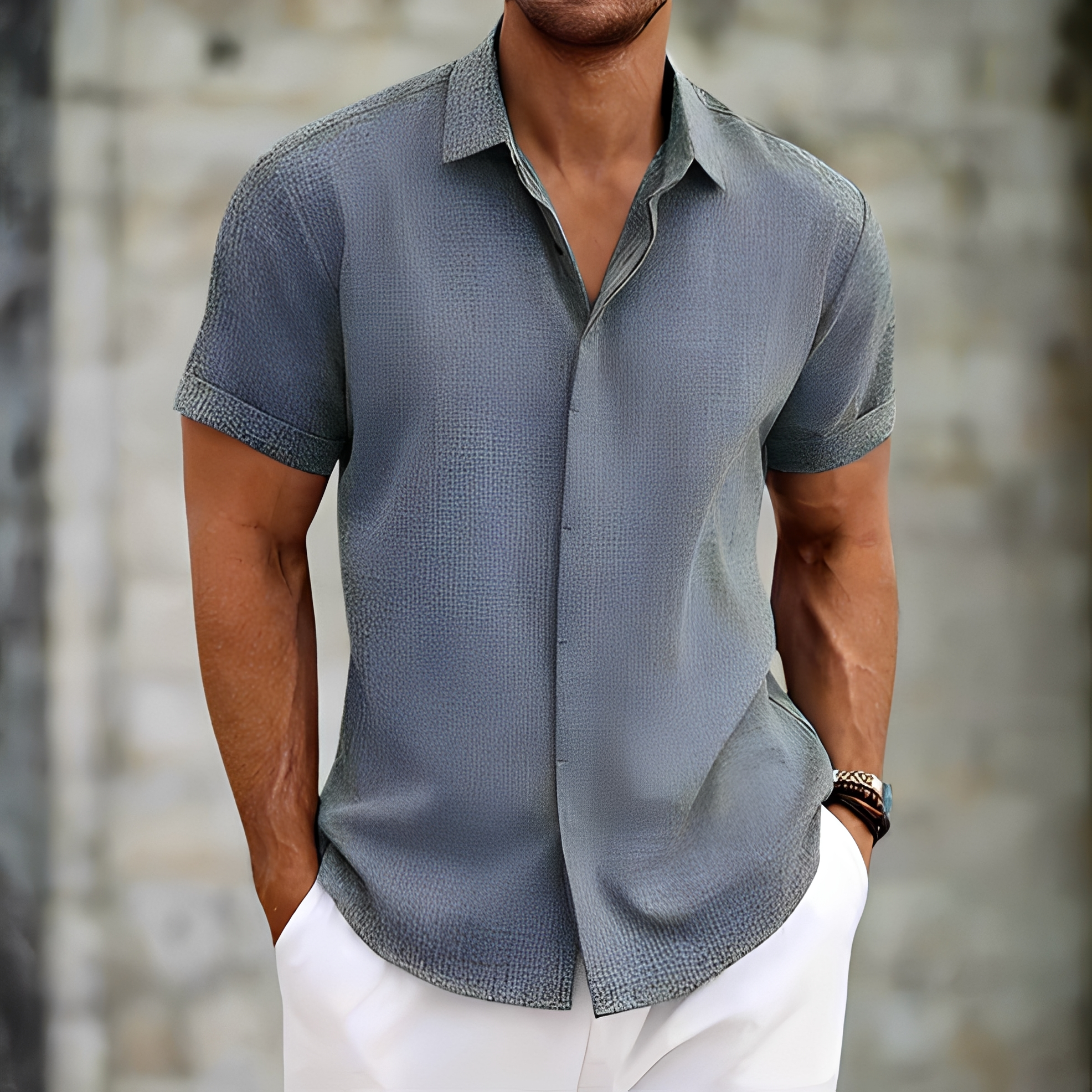 Lance - Lockeres Herren-Sommerhemd