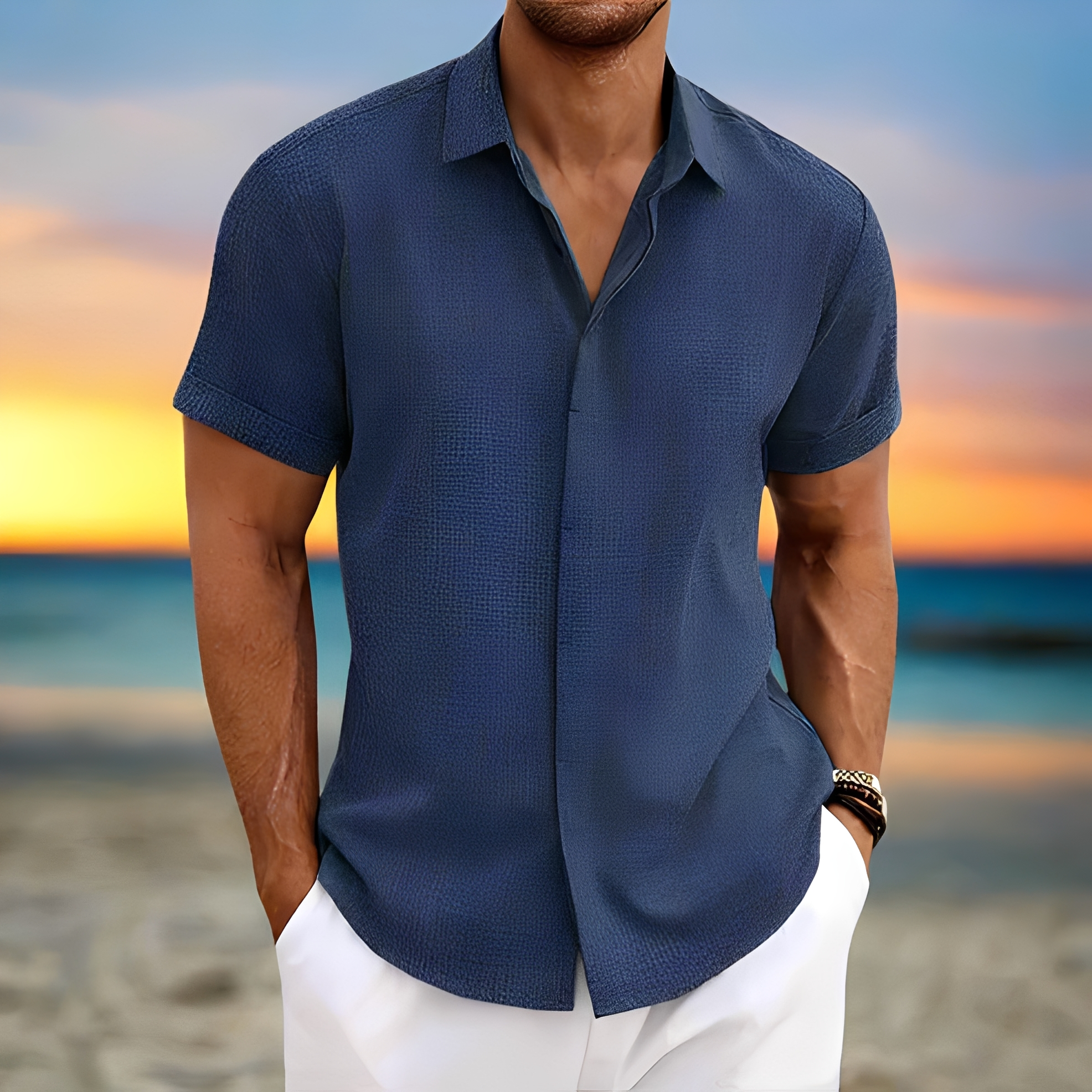 Lance - Lockeres Herren-Sommerhemd